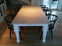 Carrara C - Matbord