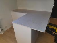 Silestone Bianco River - Saltsjö-Boo  - montering  2022-11-21