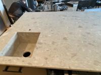 Terrazzo Perlato Royal - Höllviken    - montering  2023-01-18