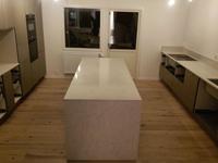 Silestone Snowy Ibiza - Kivik - montering  2023-03-05