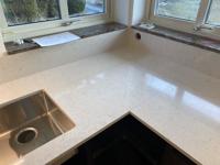 Silestone Snowy Ibiza - Göteborg - montering  2023-03-15