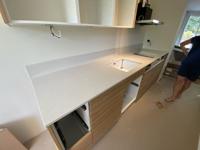 Silestone Desert Silver - Halmstad - montering 2023-08-29