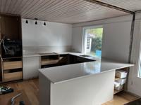 Silestone Snowy Ibiza - Dyssegård - montering  2023-11-18