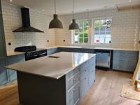 Silestone Snowy Ibiza - Saltsjö-Boo - montering 2023-10-06