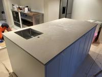 Silestone Coral Clay - Holsby brun, Vetlanda - montering 2023-10-20