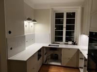Technistone Mystery White - Malmö - montering 2023-10-31