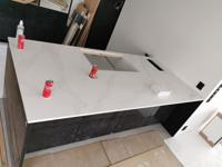 Projekt Silestone Eternal Calacatta Gold - Hovås